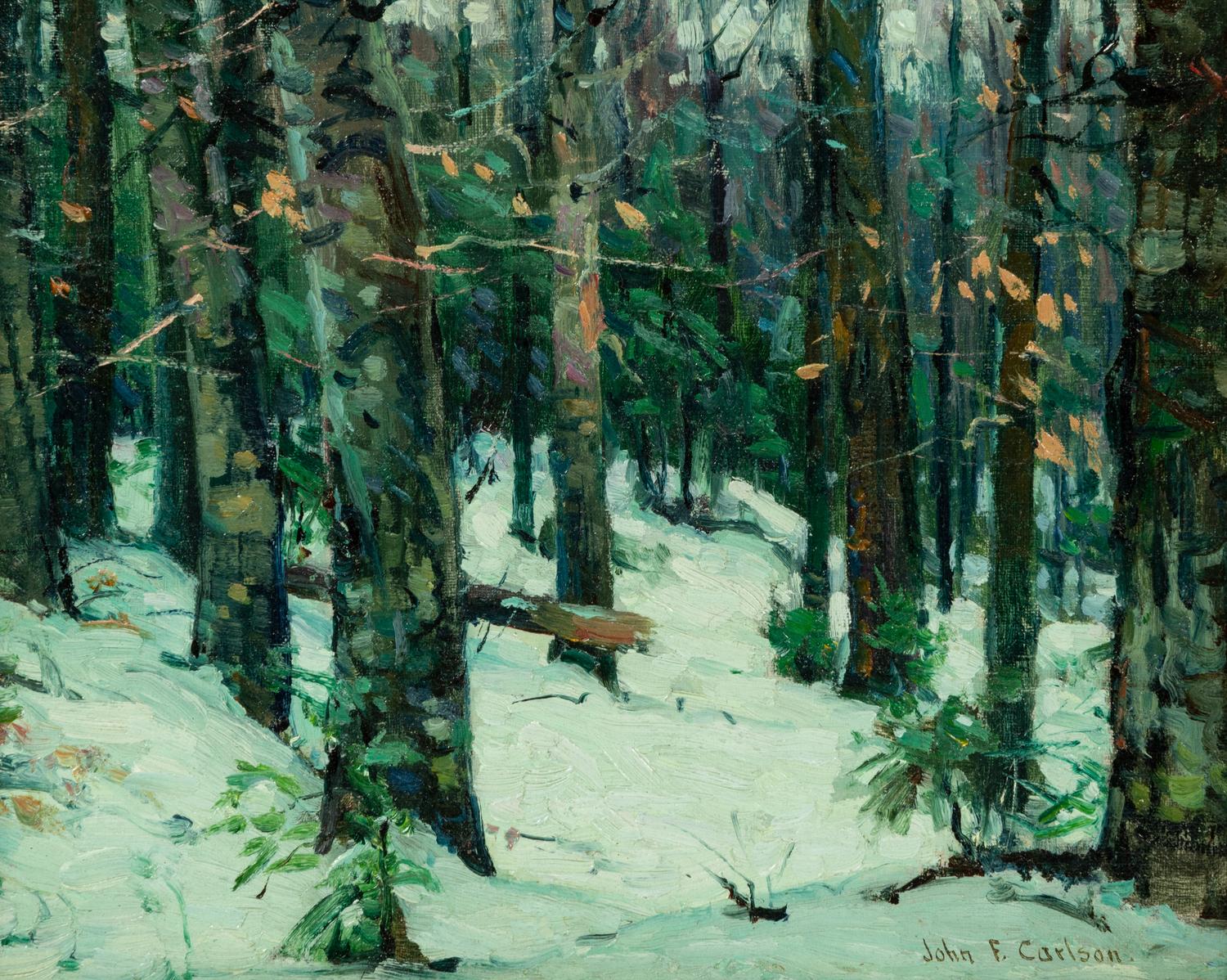 Wintry Forest , circa 1920