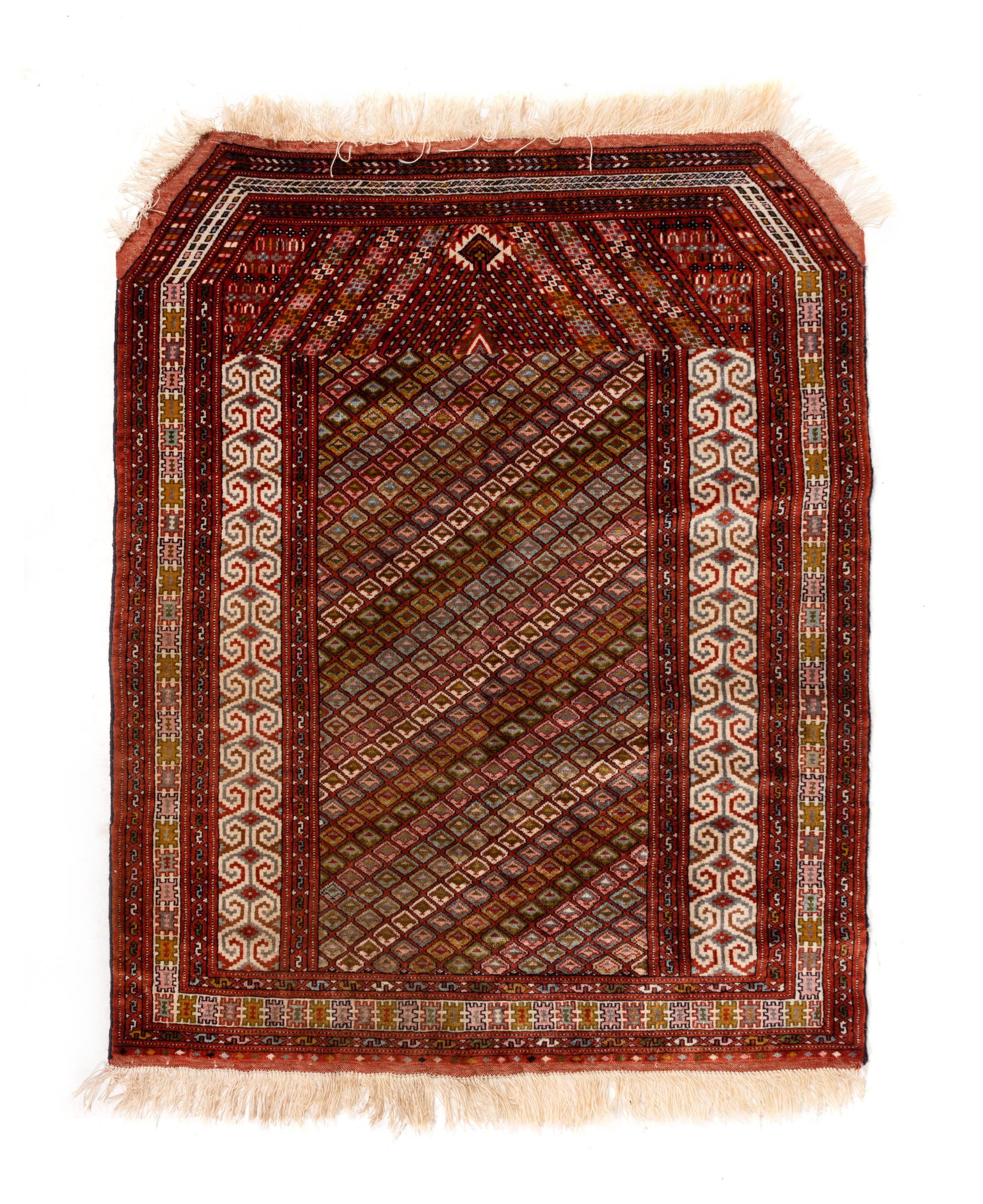 A Turkoman Wool Rug