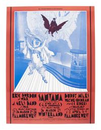[MUSIC] -- [POSTERS]. SINGER, David, artist. Complete set of 66 SIGNED posters designed for the Fillmore West Ballroom, San Francisco, California. 1969-1971.