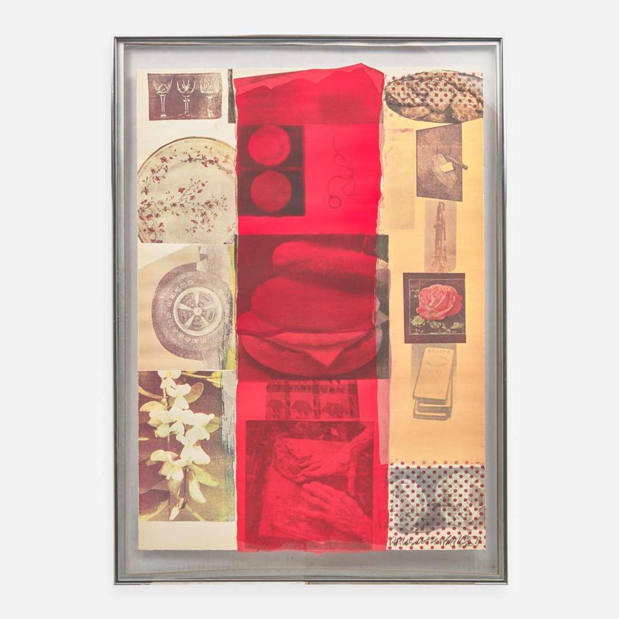 Robert Rauschenberg (American, 1925-2008) Flirt