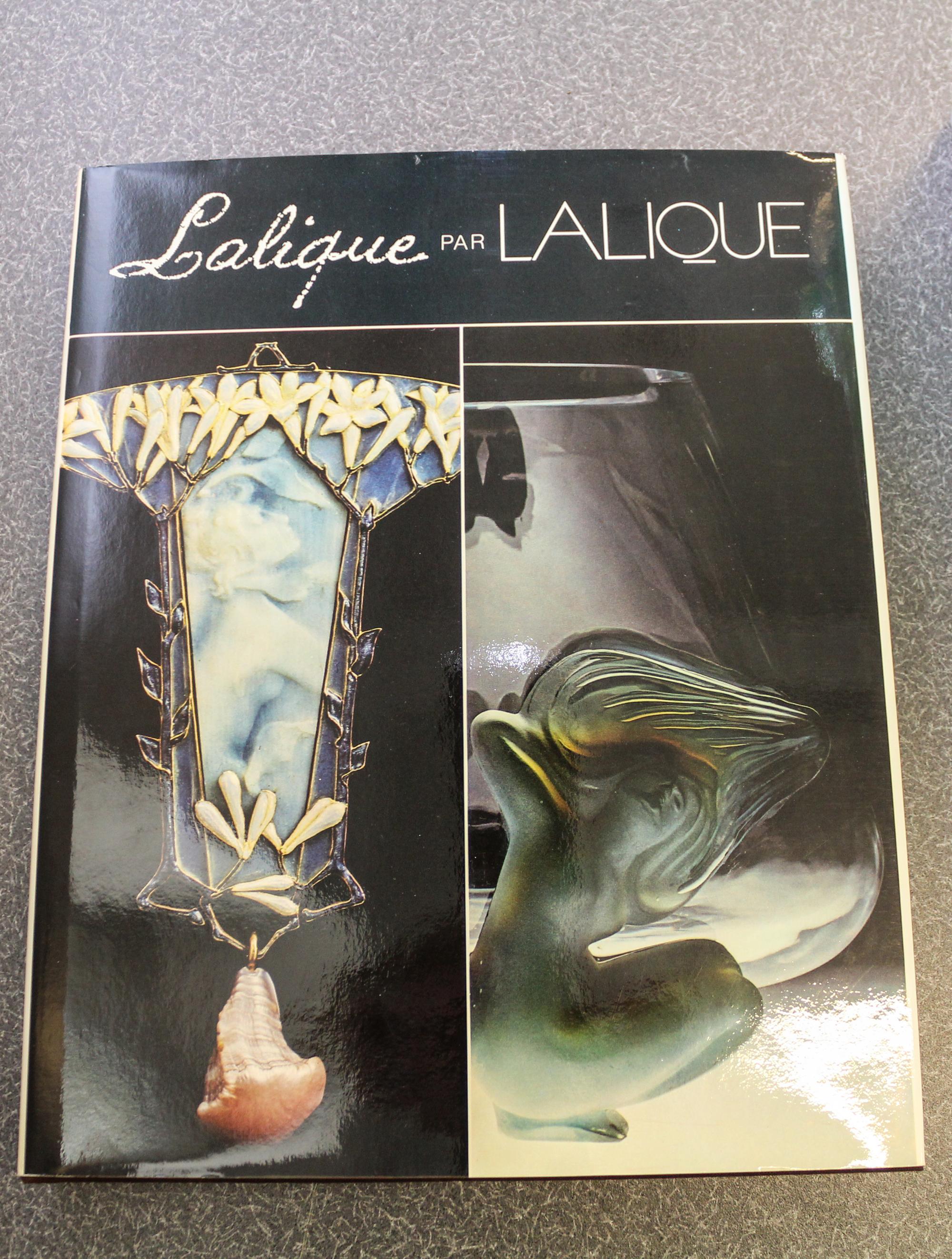 A Lalique Reference Book 12 x 9 1/2 inches.