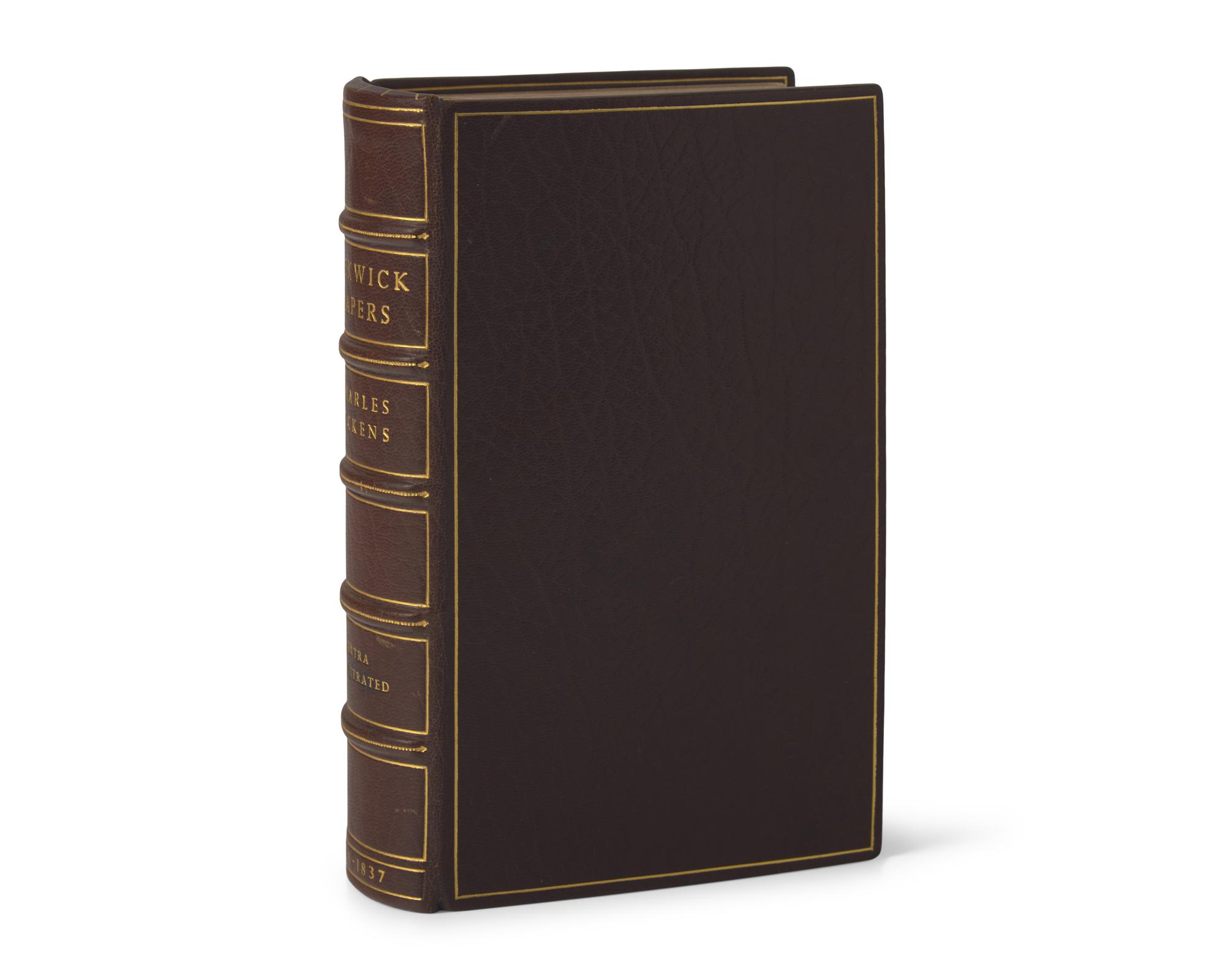 DICKENS, Charles (1812-1870). The Posthumous Papers of the Pickwick Club . London: Chapman and Hall, 1837.