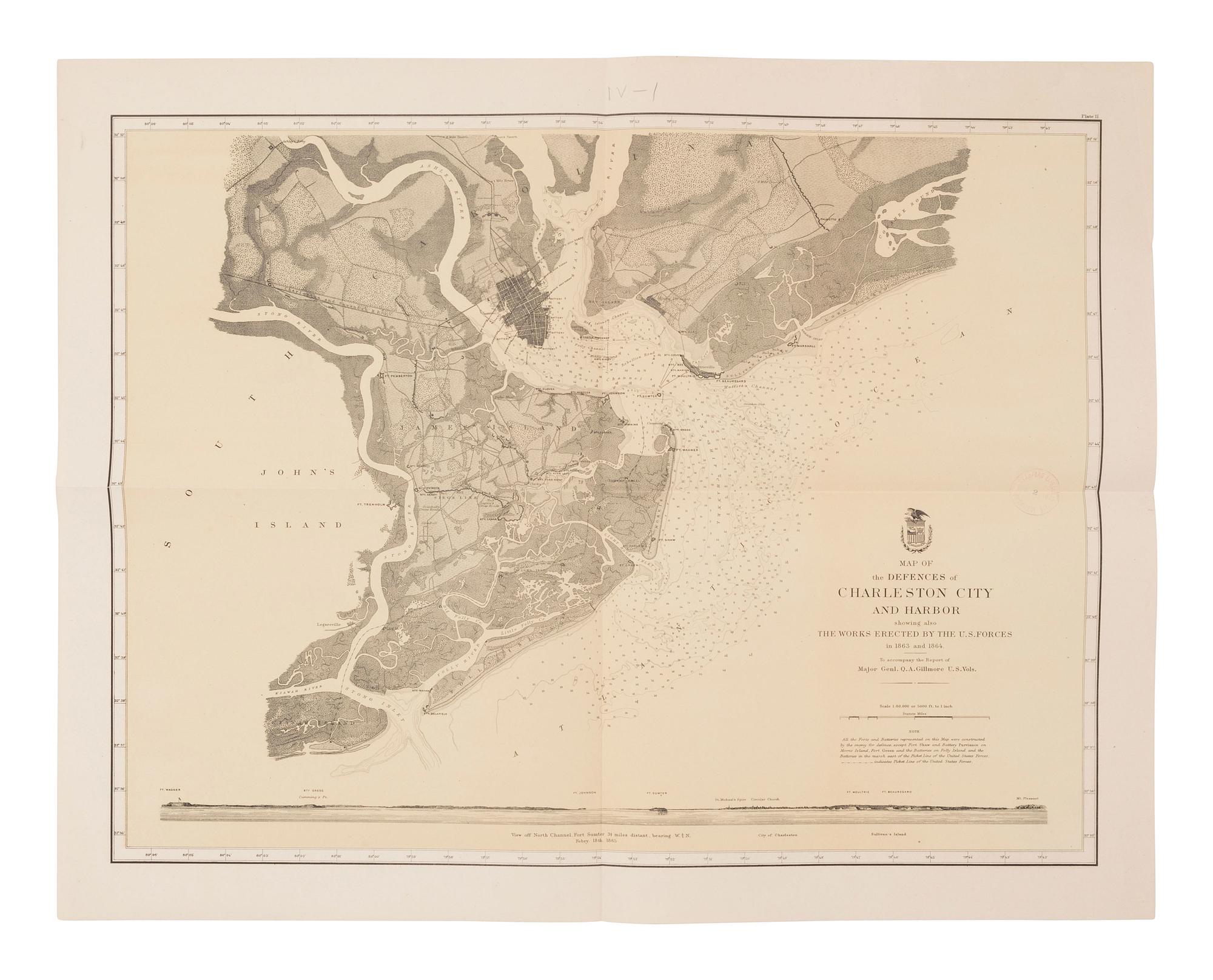 [CIVIL WAR]. A collection of more than 50 Civil War maps published ca 1860s-1870s.