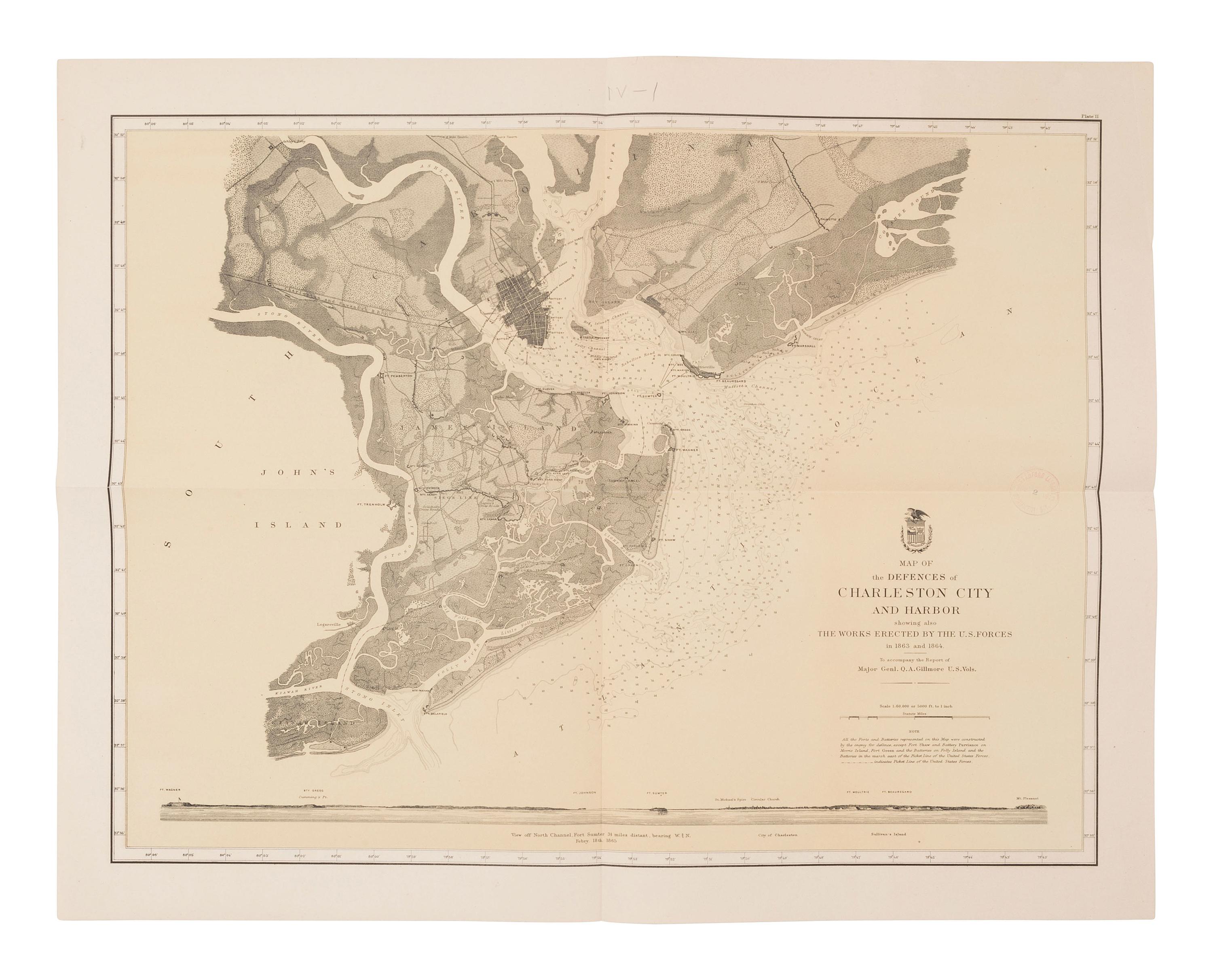 [CIVIL WAR]. A collection of more than 50 Civil War maps published ca 1860s-1870s.