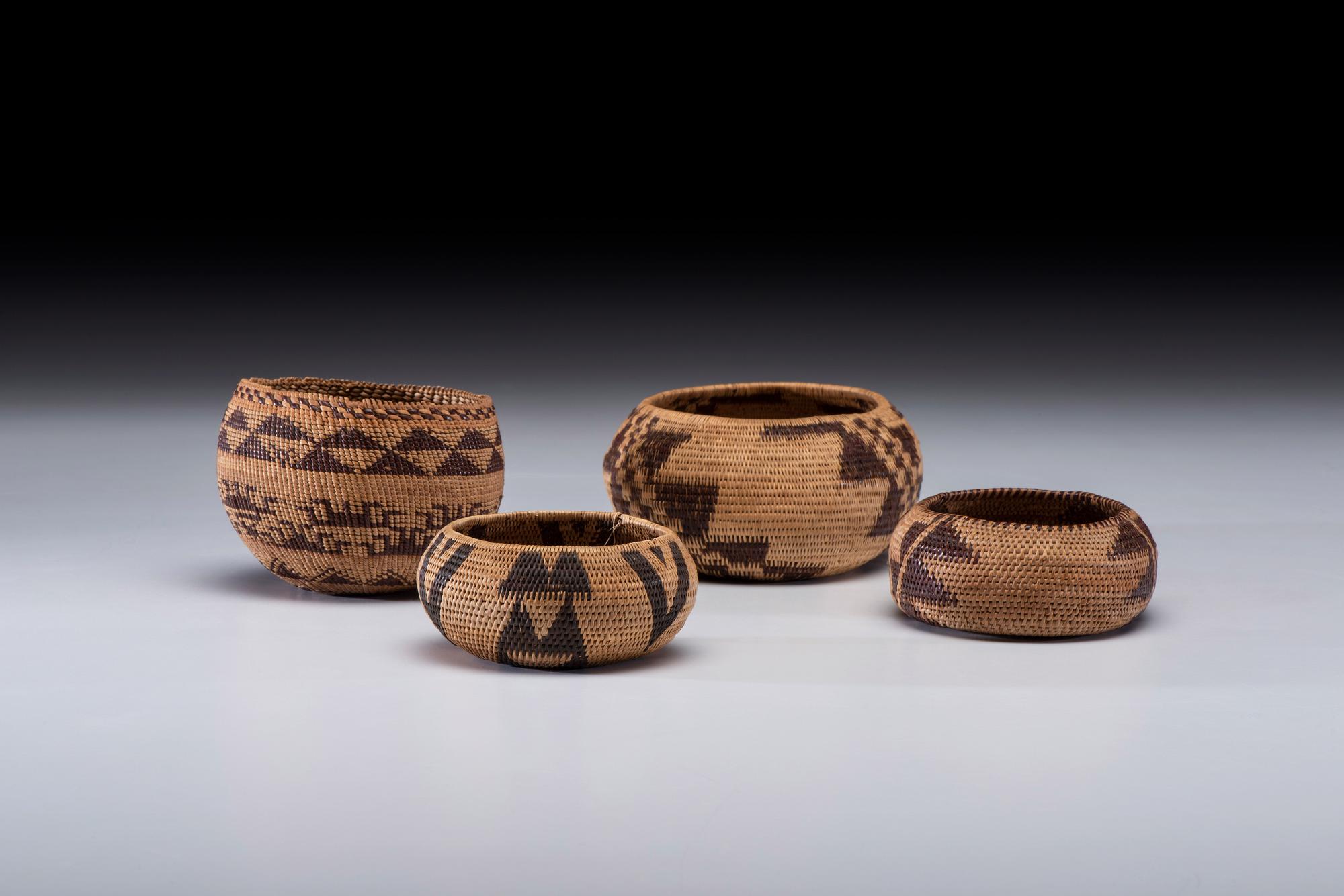 Pomo Baskets, with Collection History