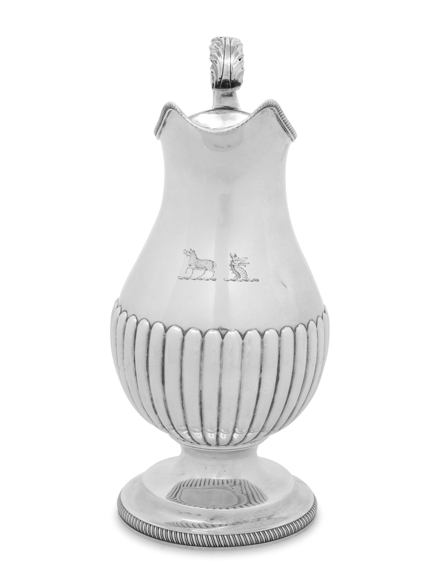 A George III Silver Beer Jug