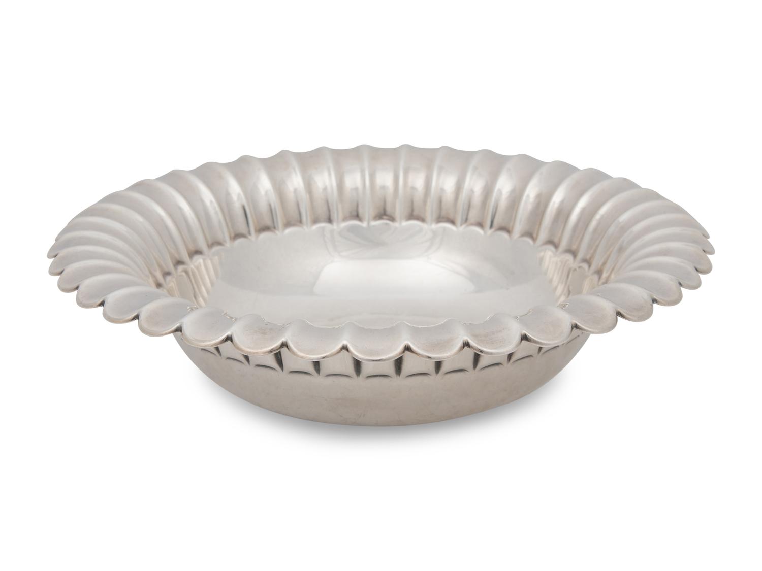 An American Silver Serving Dish
