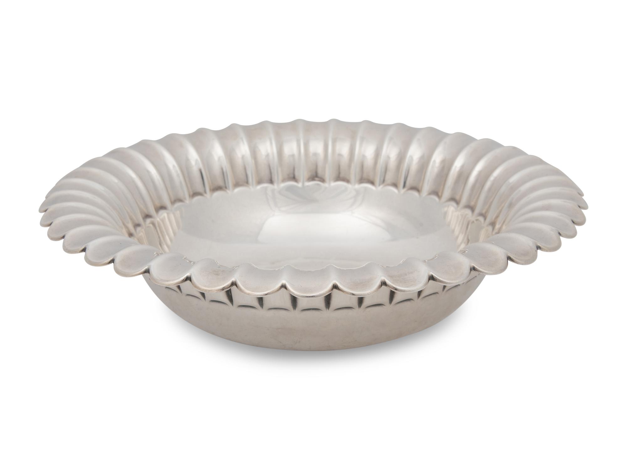 An American Silver Serving Dish