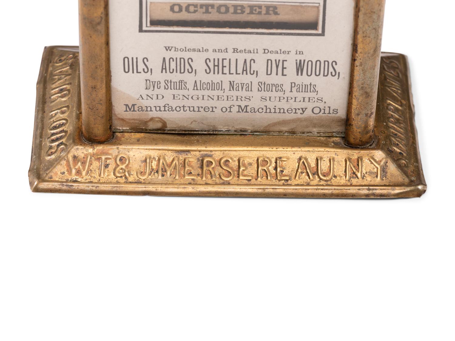 An Advertising Perpetual Desk Calendar