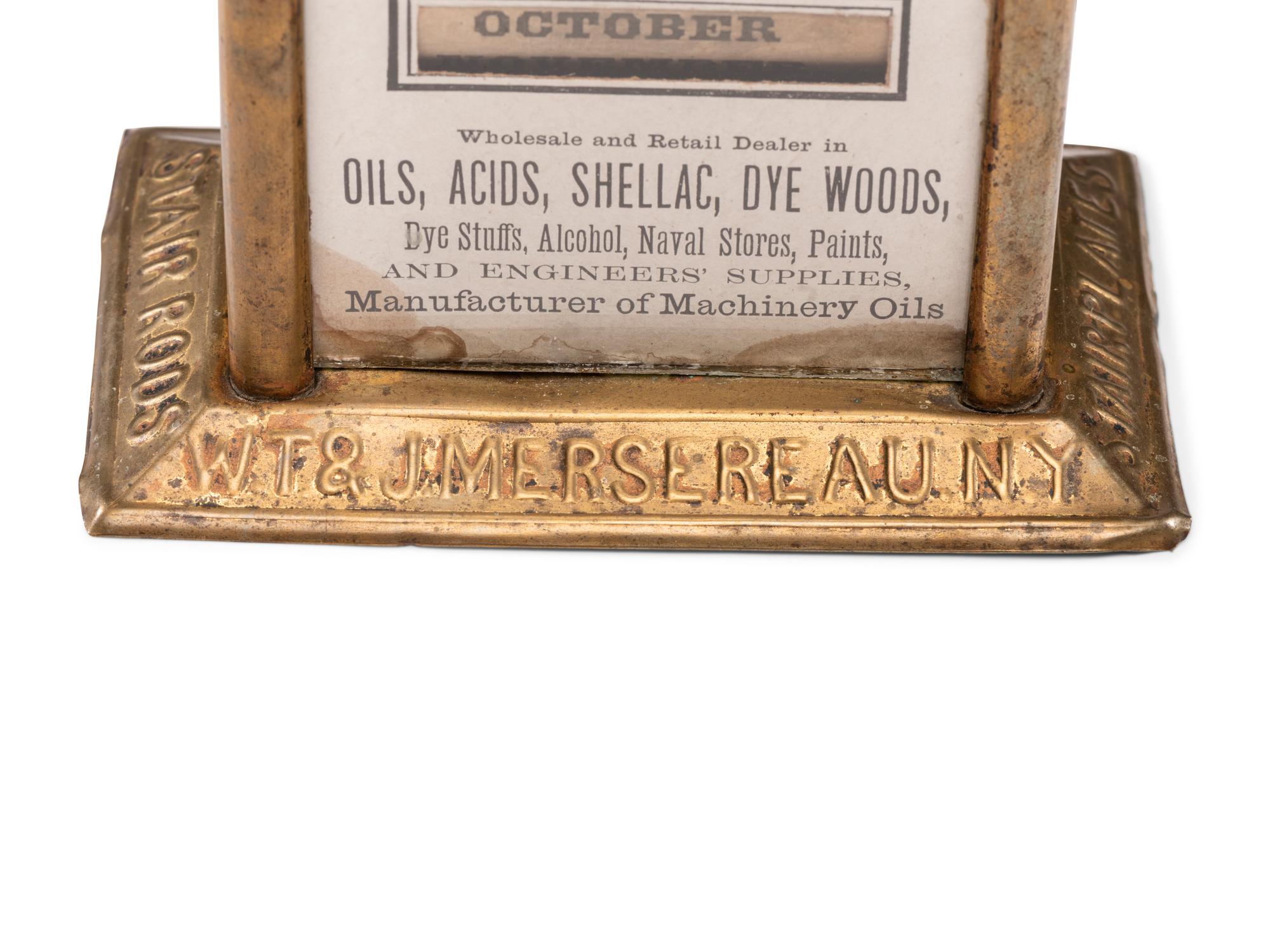 An Advertising Perpetual Desk Calendar