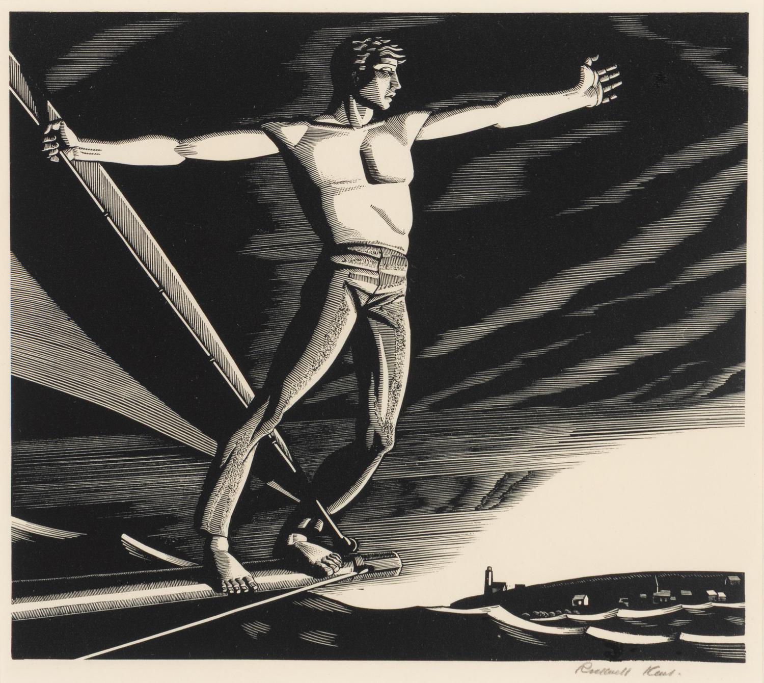 Rockwell Kent (American, 1882-1971) — Home Port , 1931