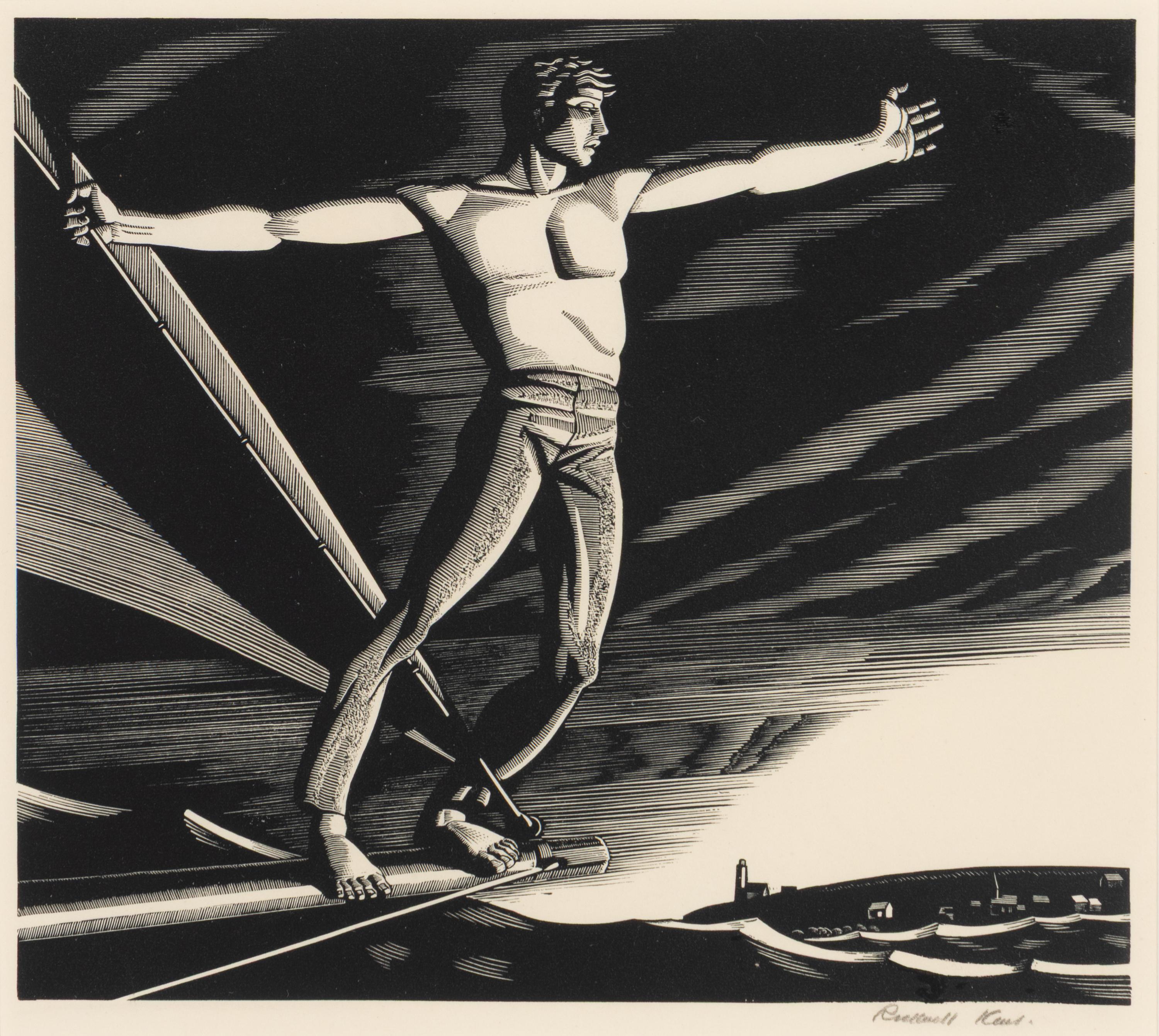 Rockwell Kent (American, 1882-1971) — Home Port , 1931