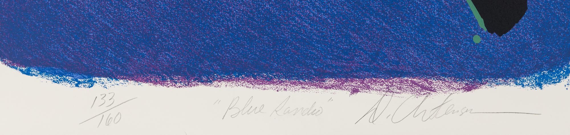 Blue Rancho, Shanidar , Jivaro I, and Jivaro II (a group of four prints)