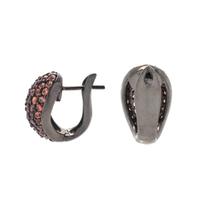 COLORED SAPPHIRE EARCLIPS