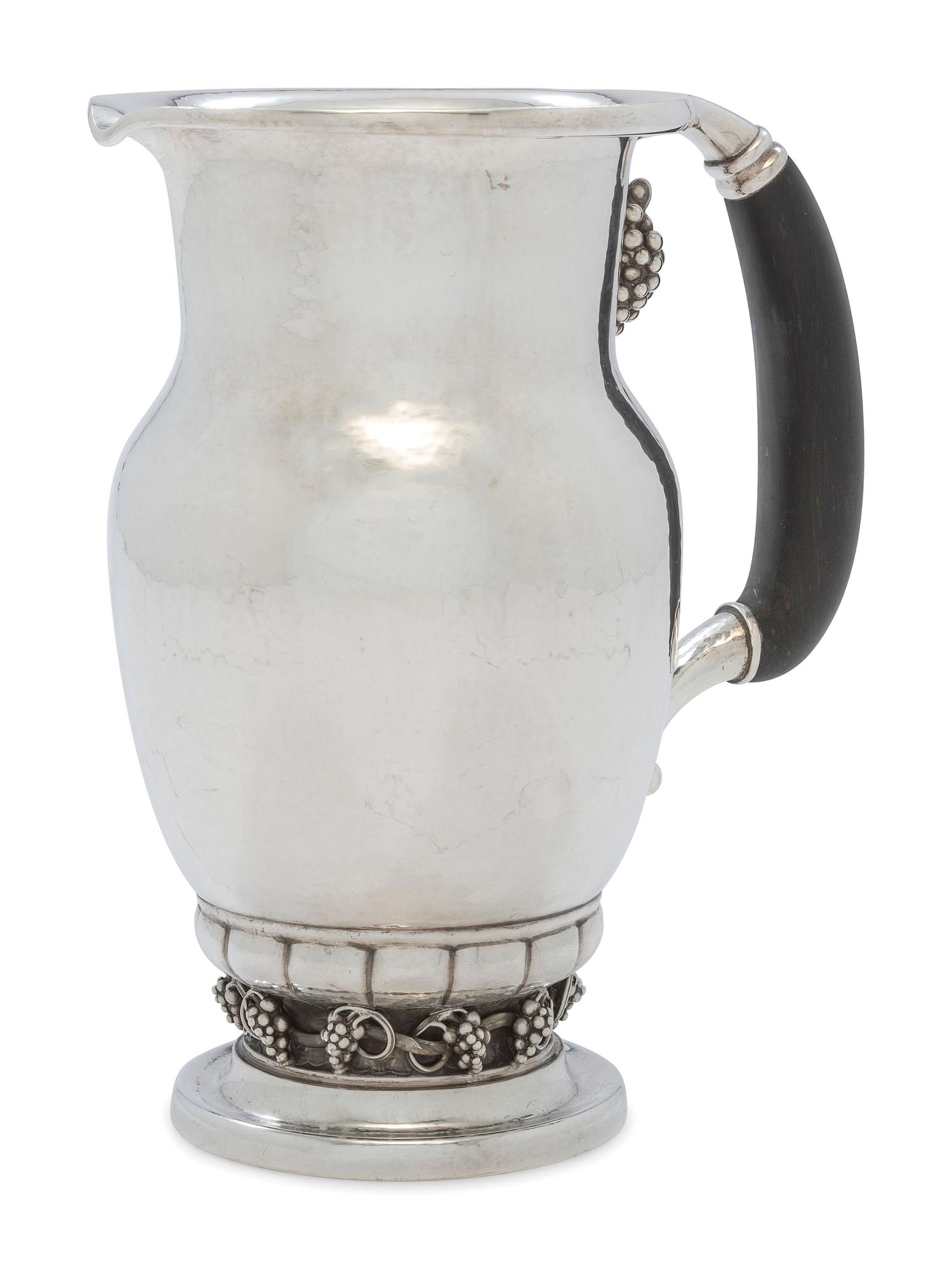 A Georg Jensen Silver Pitcher