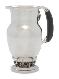 A Georg Jensen Silver Pitcher