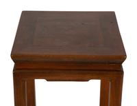 Two Chinese Hardwood Pedestals