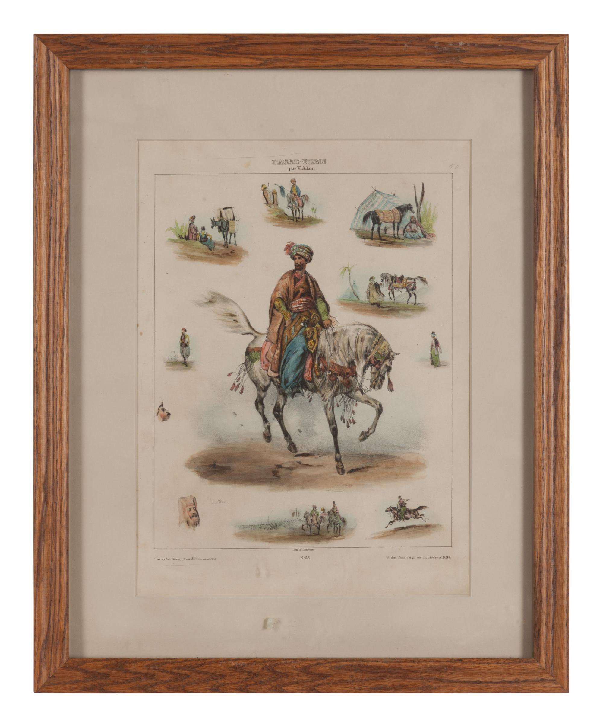 Seventeen French Lithographs