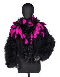 Bob Mackie Feather Coat