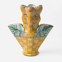 Andrea Gill (American, b. 1948) Monumental Terracotta Vase, USA, 1988