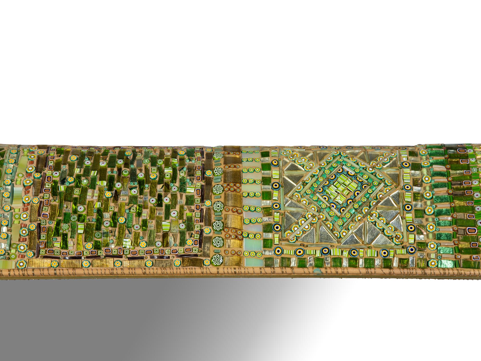 A Murano Glass Mosaic Mirror by Dusciana Bravura — CIRCA 1990