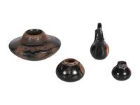 Sgraffito Jar and Miniature Pottery