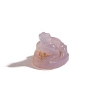 An Egyptian Chalcedony Frog Amulet