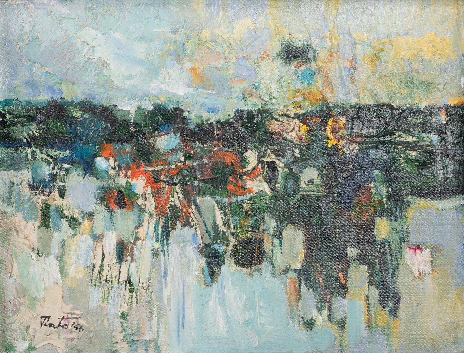 James Pinto, (American, 1907-1987), Untitled (Abstract)