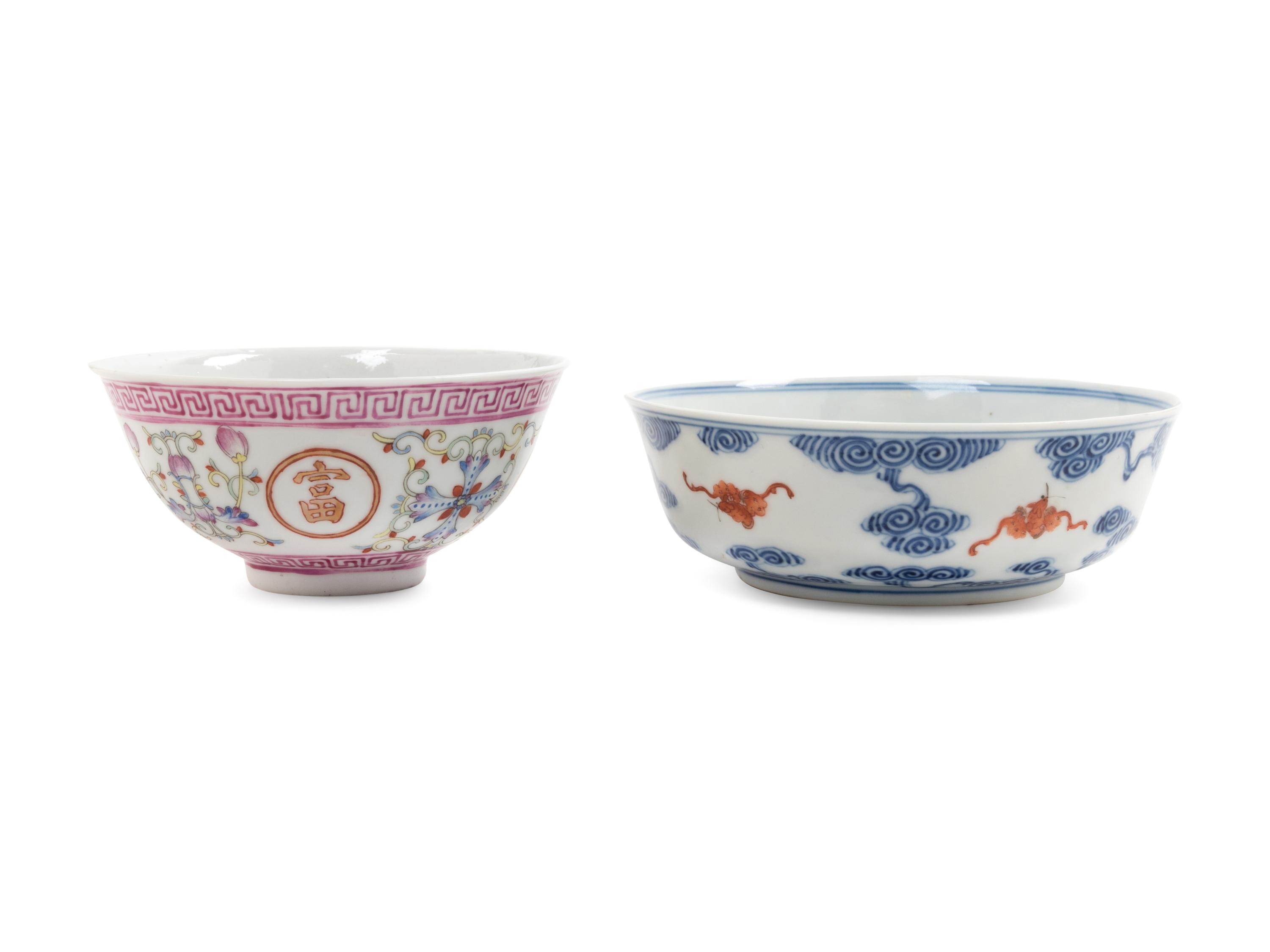 Two Porcelain Bowls