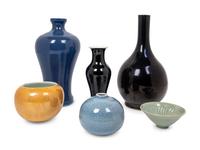 Six Chinese Porcelain Table Articles