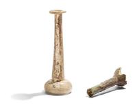 Two Roman Glass Unguentaria