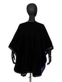 Attributed to Yves Saint Laurent, Velvet Cape