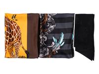 Three Designer Scarves: Two Hermès, One Prada
