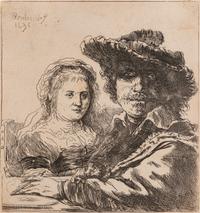 Self Portrait with Saskia