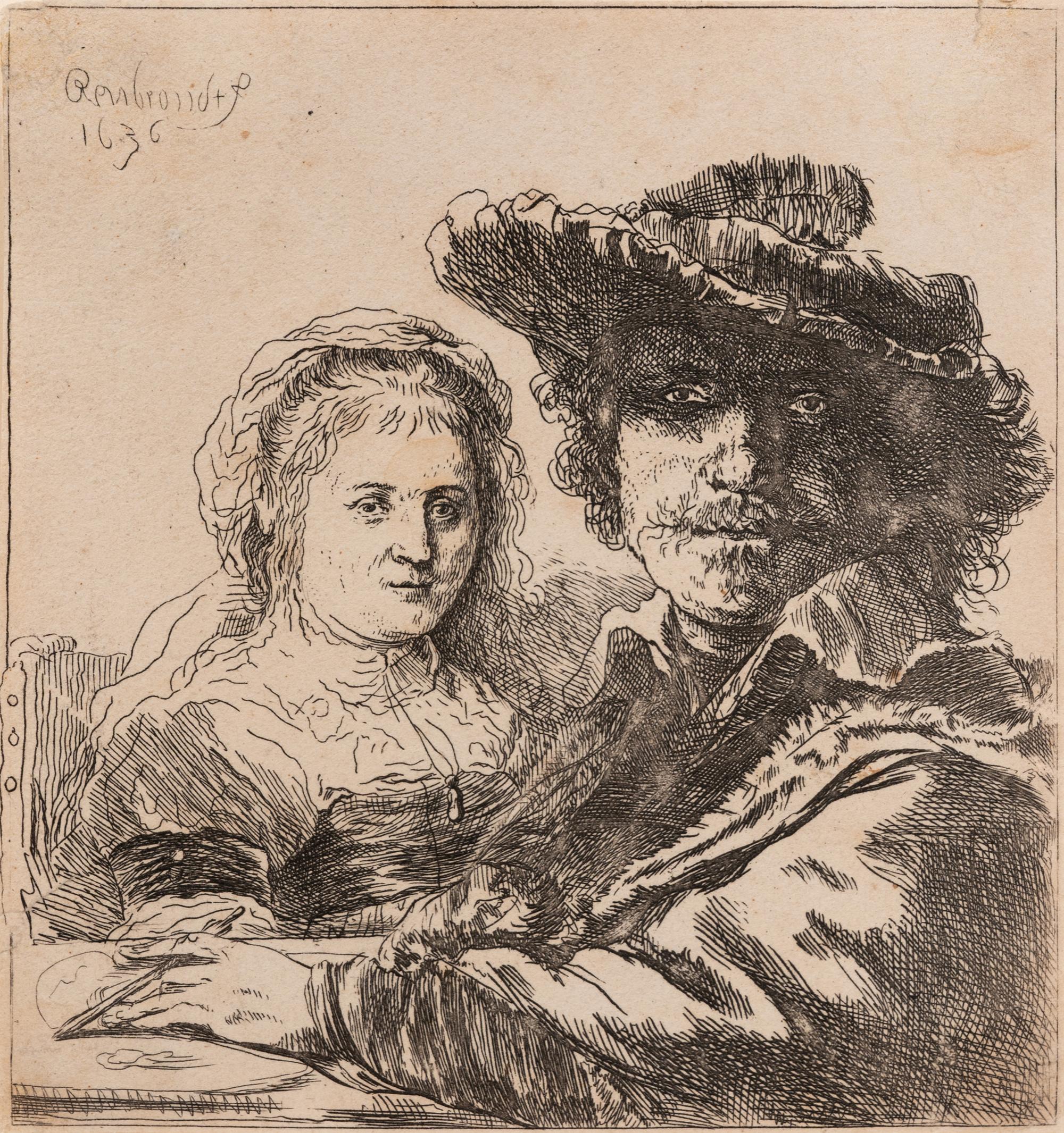 Self Portrait with Saskia