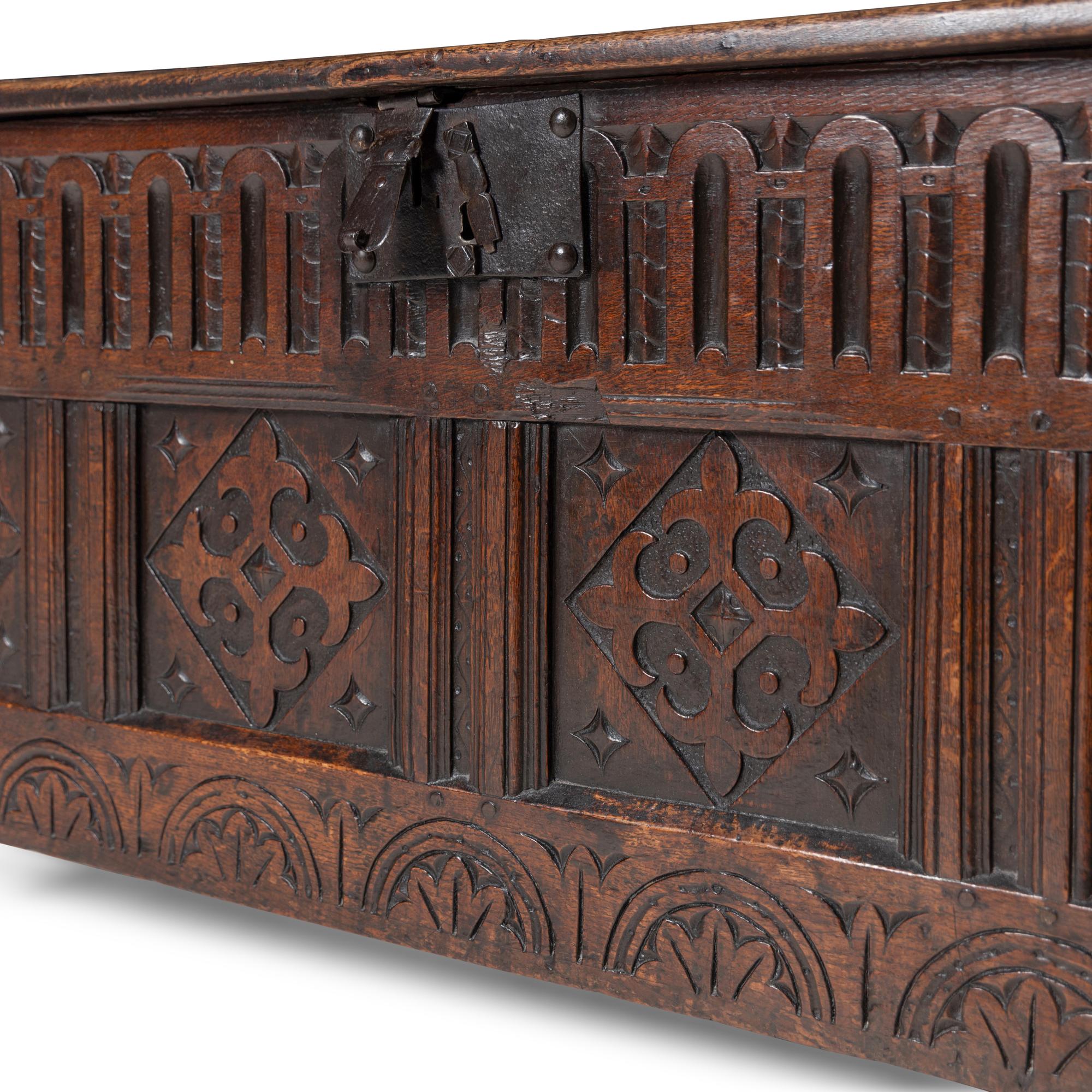 An English Oak Coffer