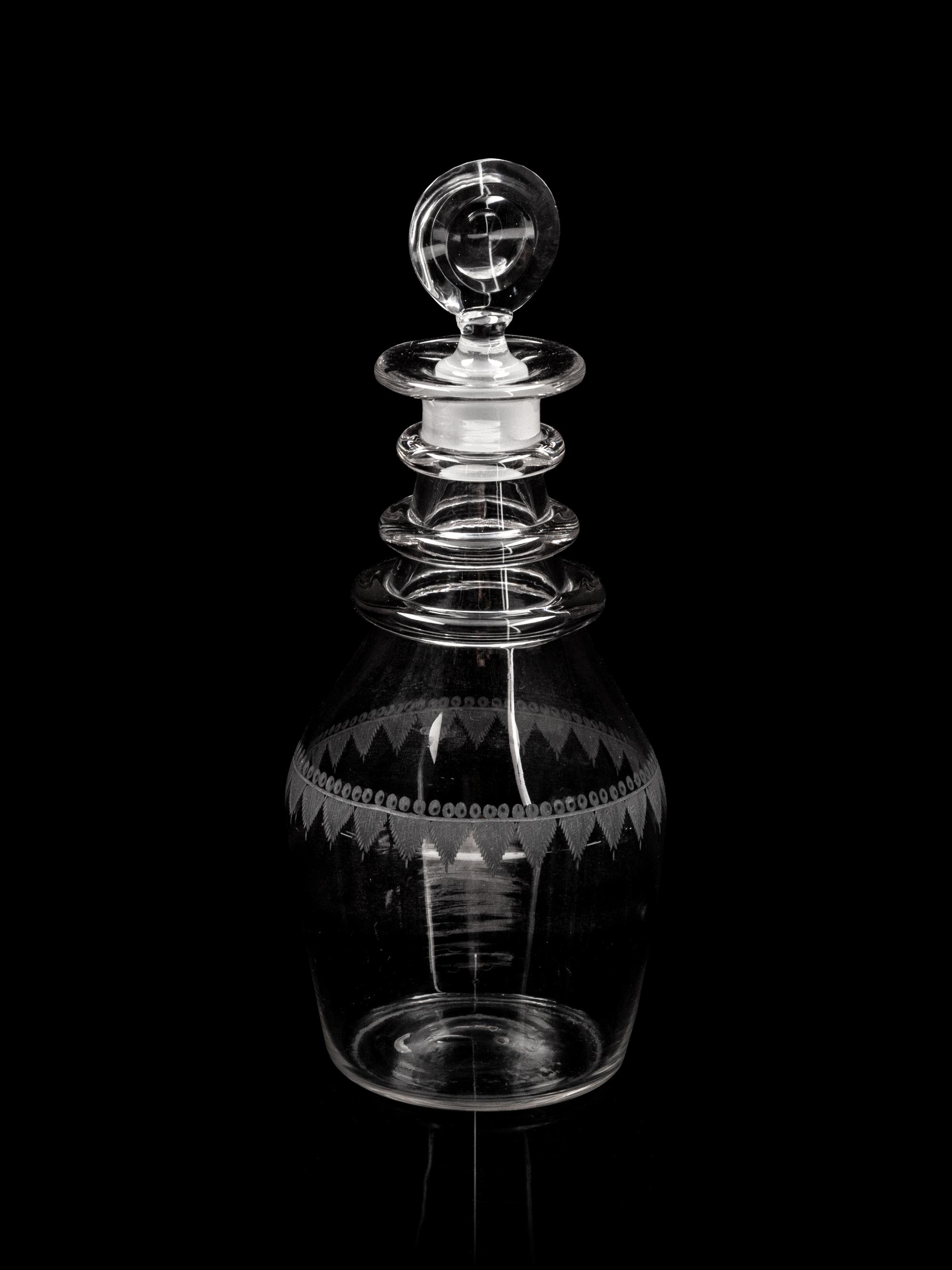 An English Cut Glass Stemware Service