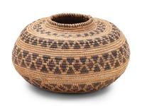 Yokut Polychrome Basket
