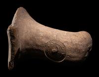 A Holy Land Pottery Handle with Stamped Seal