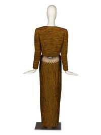Mary McFadden Strapless Gown and Bolero