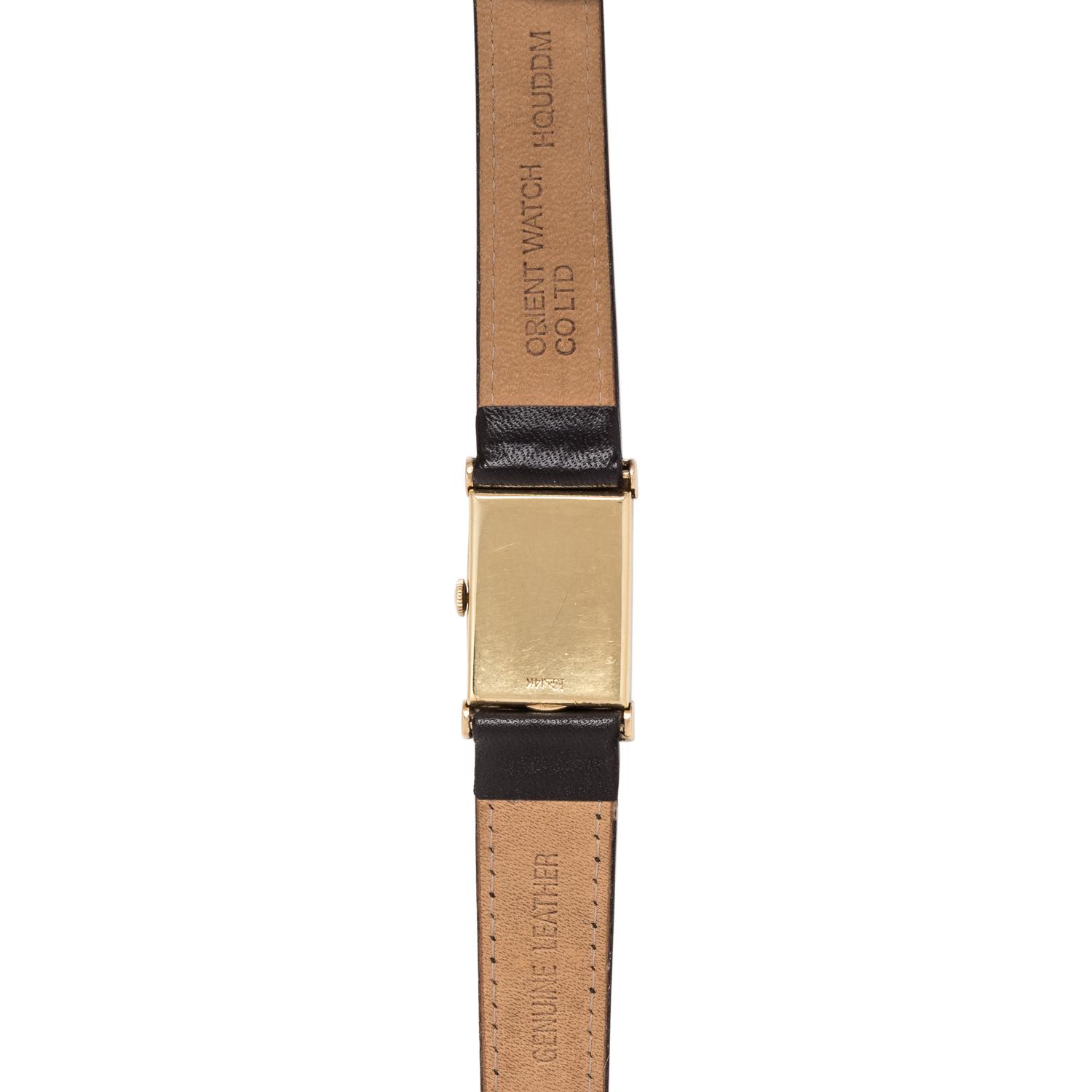 VACHERON & CONSTANTIN, LECOULTRE, VINTAGE, 14K YELLOW GOLD WRISTWATCH