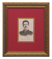 [Music] Puccini, Giacomo. Group of 2 Signed Items