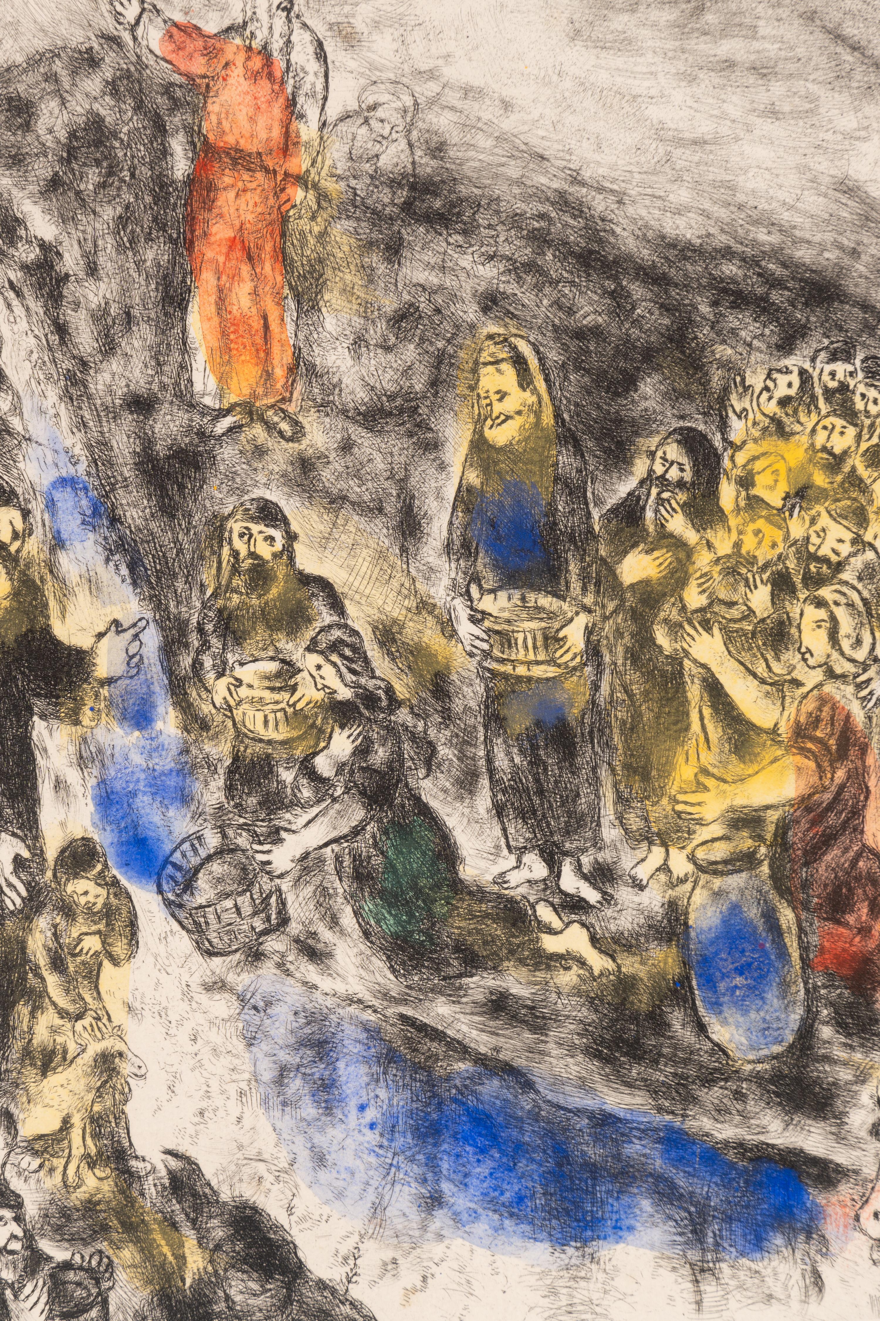 Moses Striking Water From the Rock, Exodus ( f rom The Bible Suite ), c.1957