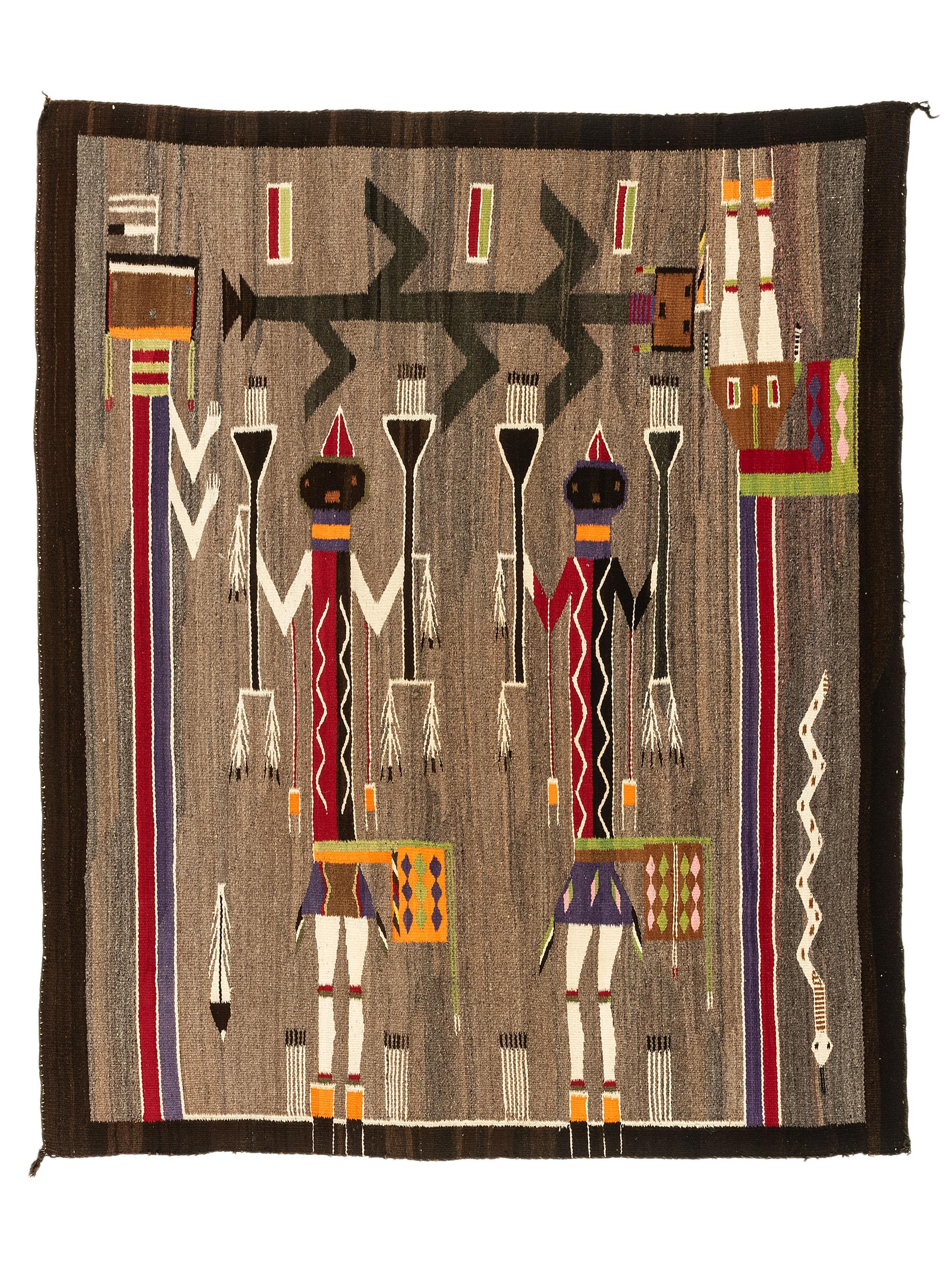 Navajo Pictorial Weaving / Rug