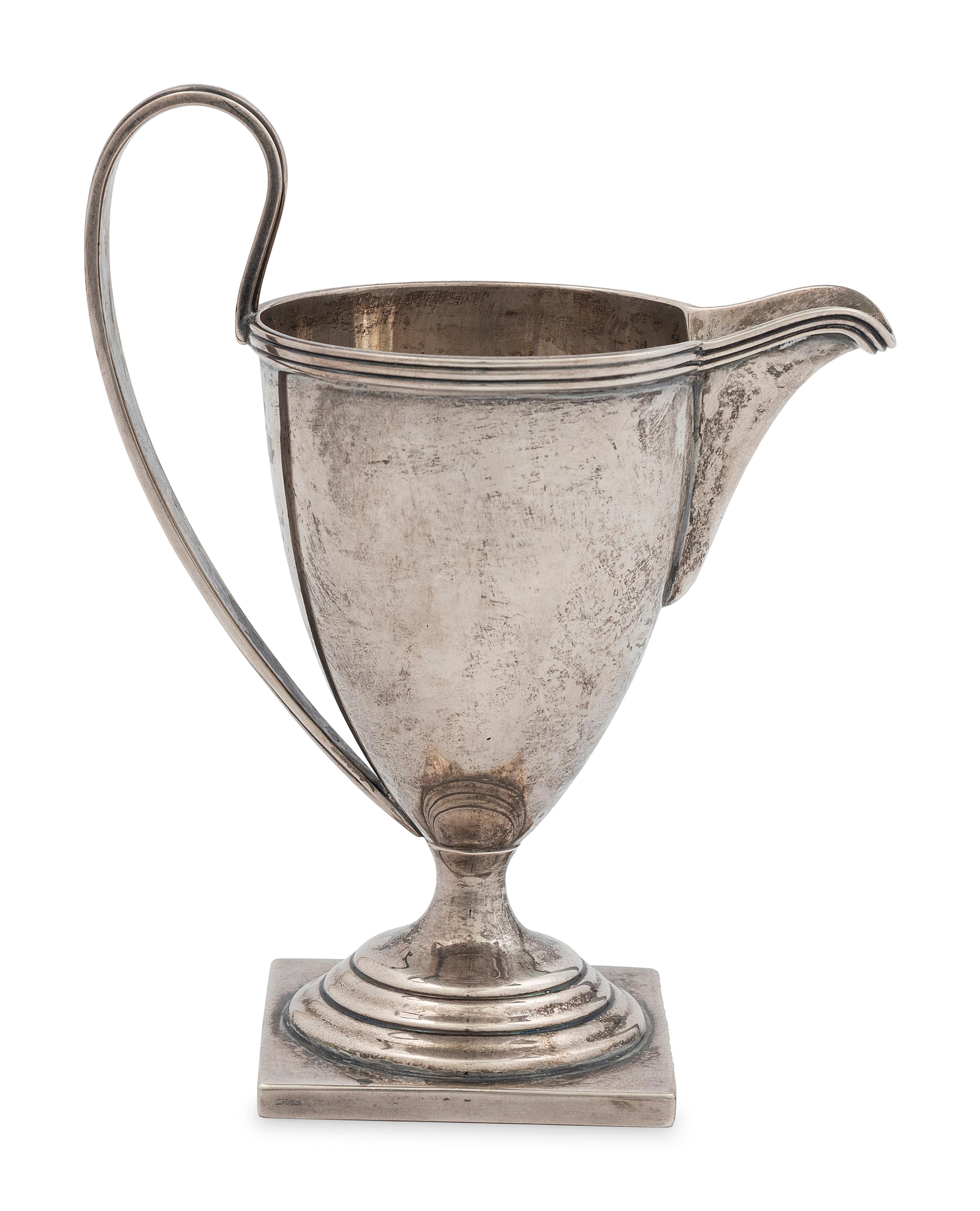An American Silver Three-Piece Coffee Service
