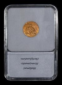 An 1926 Indian Head $2.50 Gold Coin