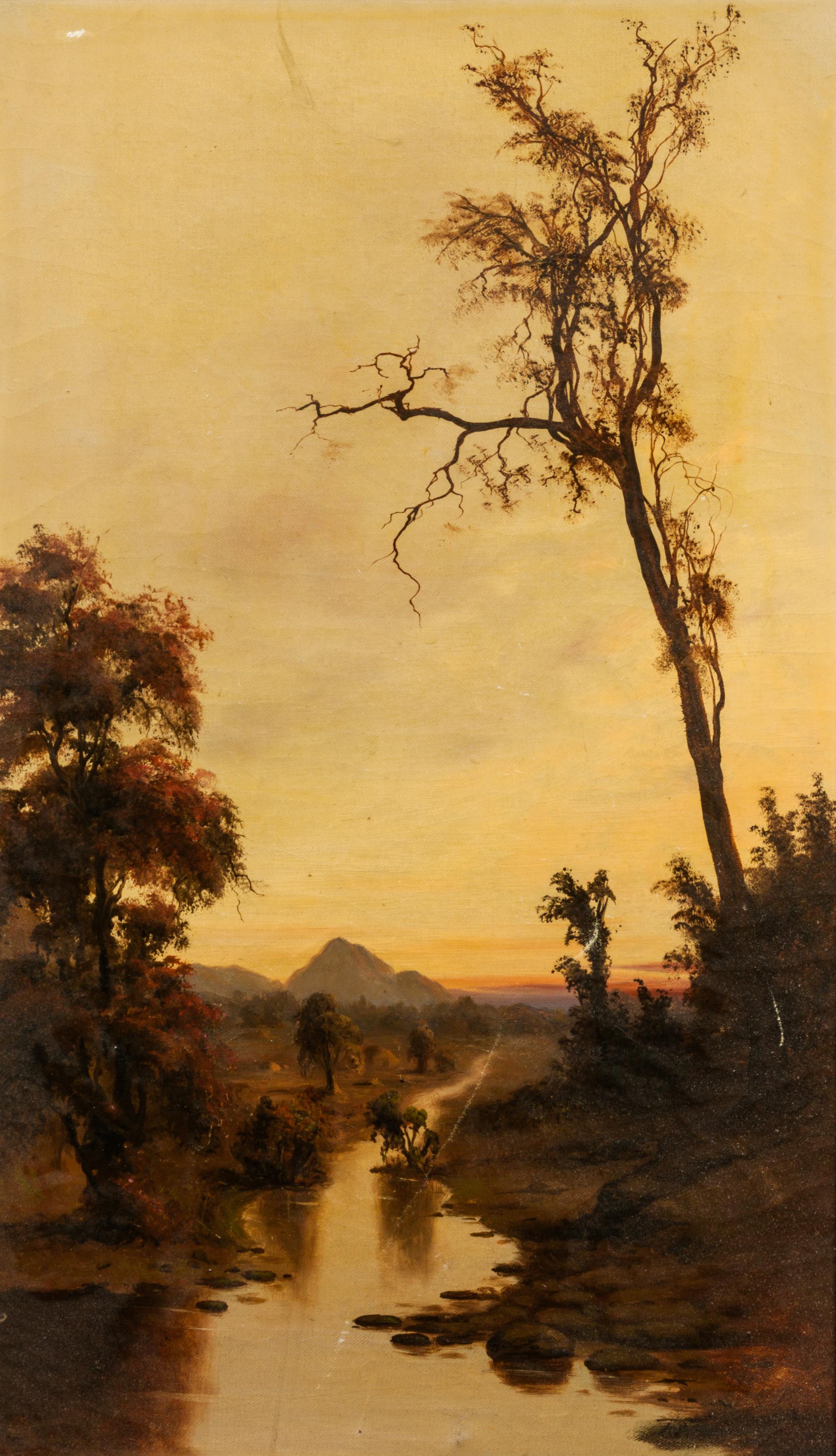 Artist Unknown, (Early 20th century), Landscape with River
