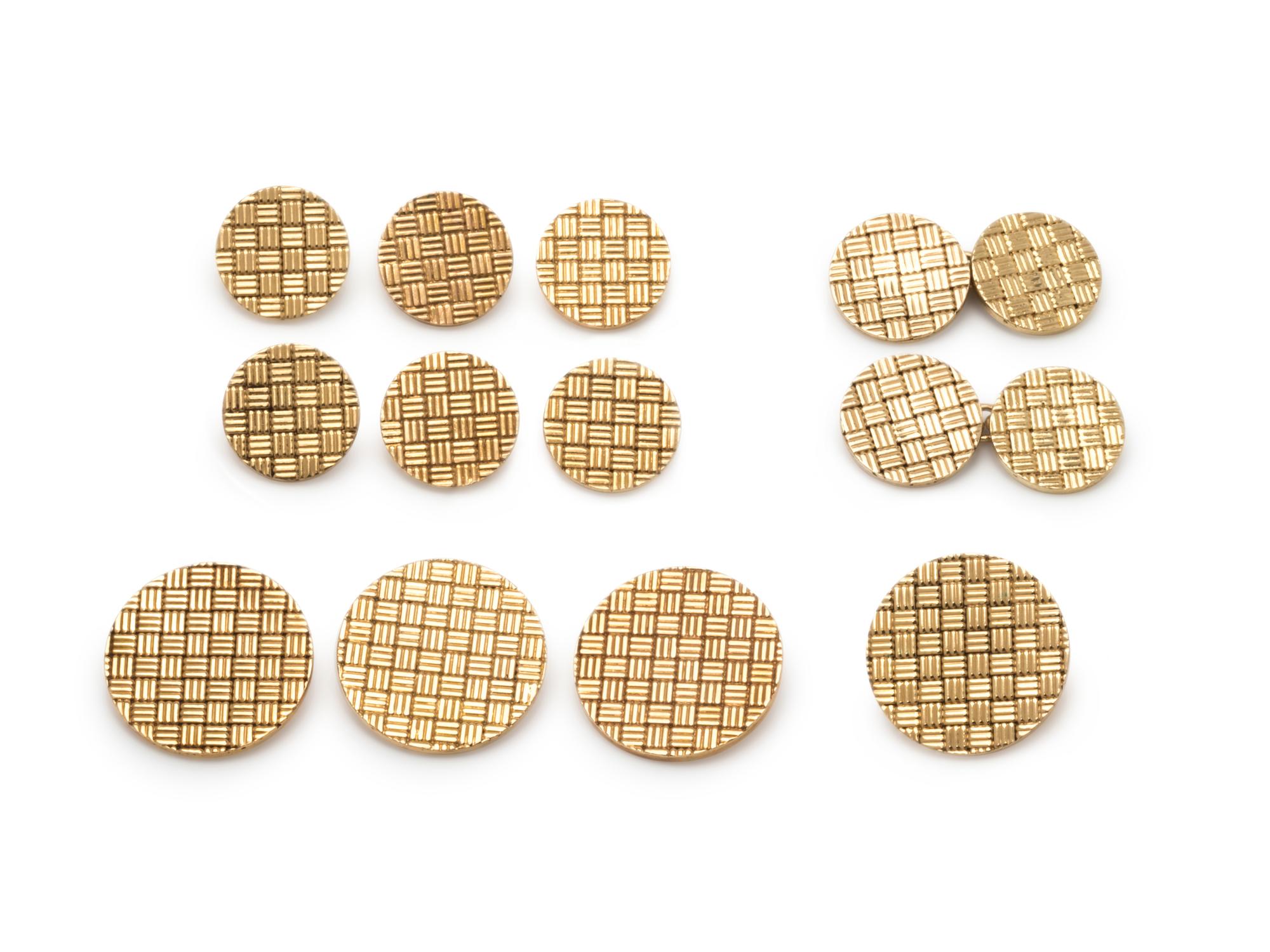 YELLOW GOLD ACCESSORIES SET