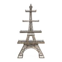 A Cast Metal Eiffel Tower Four-Tier Etagere