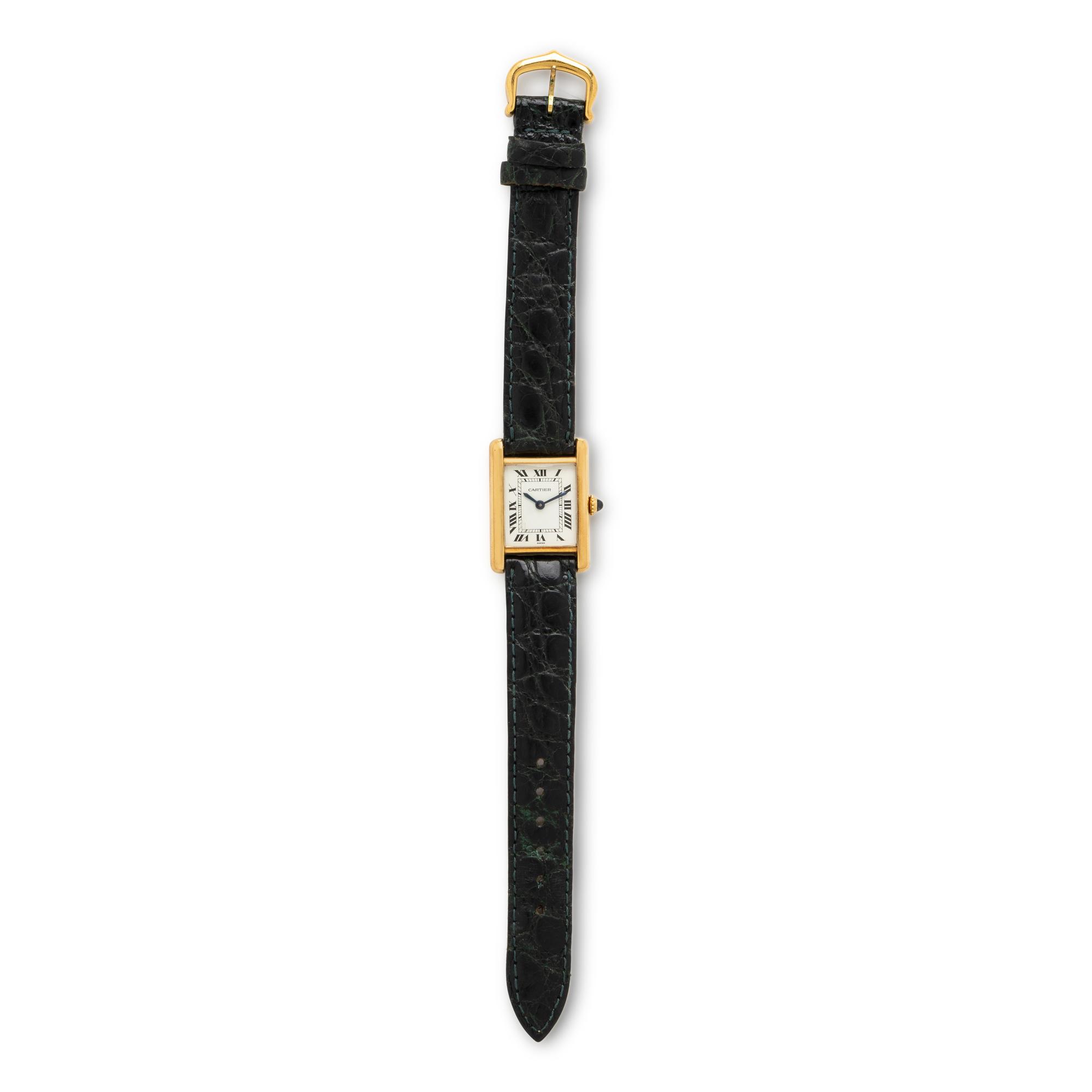 Cartier, Ref. 78087, 18K Yellow Gold 'Tank Louis' Watch